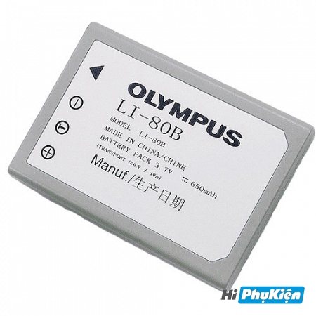 Pin Olympus Li-80B chất lượng, giá rẻ - Hiphukien.com