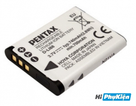 Pin Pentax D-Li88