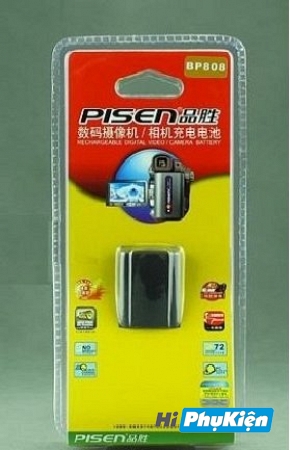 Pin Pisen BP-808 - Pin Máy Quay Canon