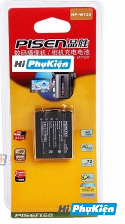 Pin Pisen For Fujifilm NP-W126