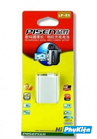 Pin Pisen  LP-E5 - Pin máy ảnh Canon