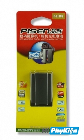 Pin Pisen for Pentax D-Li109