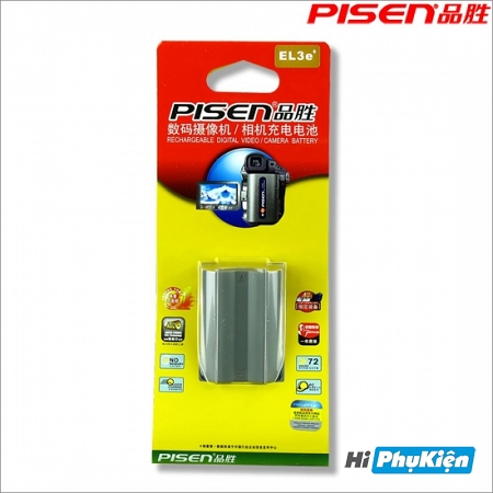 Pin Pisen EN- EL3e+ - Pin máy ảnh Nikon