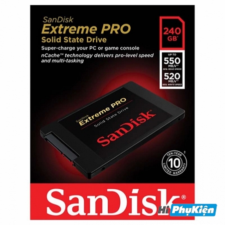 Sandisk SSD Extreme Pro 240GB