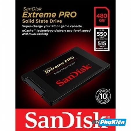 Sandisk SSD Extreme Pro 480GB