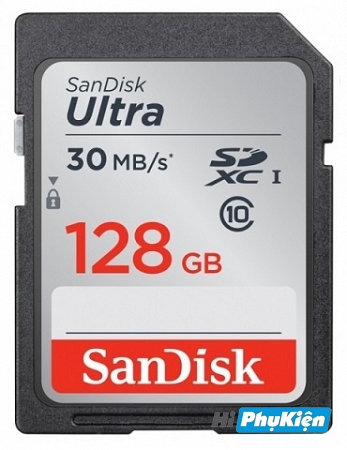 Thẻ nhớ SDXC SanDisk Ultra 200x 128GB Class 10