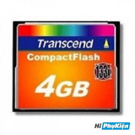 Thẻ nhớ Transcend CF 4GB 133X