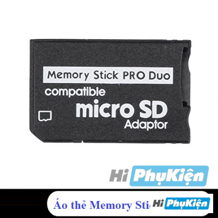 Áo thẻ Memory Stick Pro Duo từ MicroSD