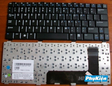 Bàn phím laptop Dell Mini Vostro 1200 V1200 PP16S