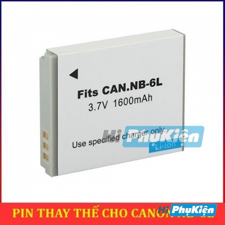 Pin thay thế for Canon NB-6L