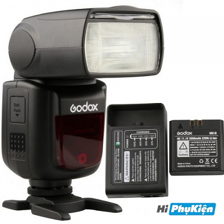 Đèn Flash Godox V860II for Canon (Kèm pin và sạc)
