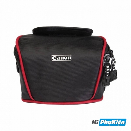 Túi đựng máy ảnh Canon GX viền đỏ