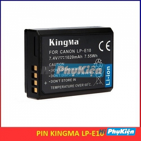 Pin Kingma for Canon LP-E10