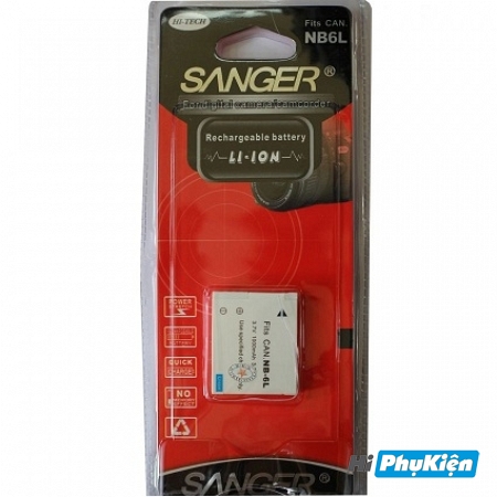 Pin Sanger NB-6L mới 100%