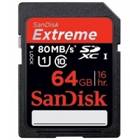 Thẻ nhớ SDXC Sandisk Class 10 Extreme 533X-64GB