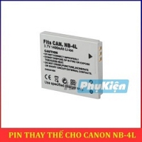 Pin thay thế for Canon NB-4L 