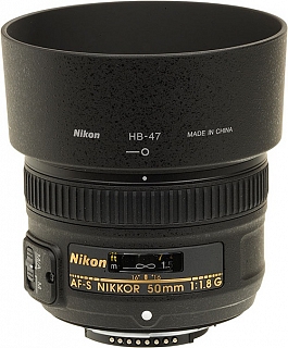 Hood Nikon HB-47 for 50mm AF-S f/1.4G