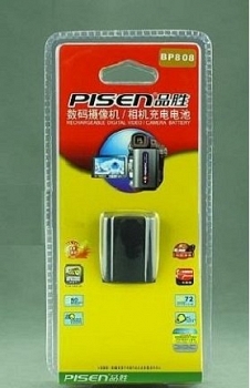 Pin Pisen BP-808 - Pin Máy Quay Canon