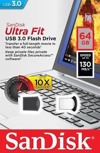 USB SanDisk Ultra Fit CZ43 64GB