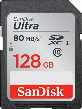 Thẻ nhớ SDXC Sandisk Ultra 533X 128GB class 10