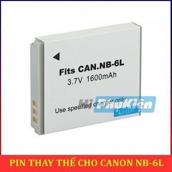 Pin thay thế for Canon NB-6L