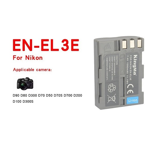 Pin Kingma for Nikon EN-EL3e
