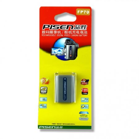 Pin máy quay Pisen FP70