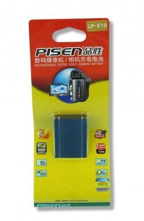 Pin máy ảnh canon EOS 1100D-Pin Pisen LP-E10