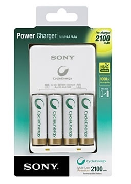 Mua Sạc Sony BCG-34HH4KN kèm 4 pin AA 2100mah giá rẻ tại Hiphukien.com