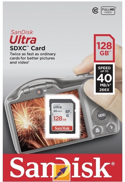 Mua Thẻ nhớ SDXC Sandisk Class 10 Ultra 266X 128GB giá rẻ tại Hiphukien.com