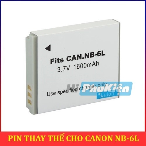 Pin thay thế for Canon NB-6L