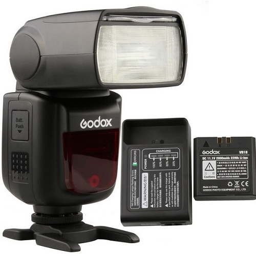 Đèn Flash Godox V860II for Nikon (Kèm pin và sạc)