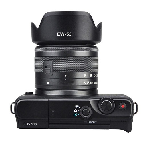 Hood EW-53 cho Canon M10 Lens kit 15-45mm