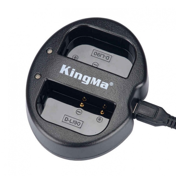 Sạc đôi KingMa cho pin Pentax D-Li90
