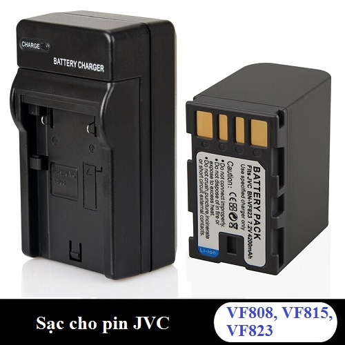 Sạc cho pin JVC BN-VF808 VF815 VF823