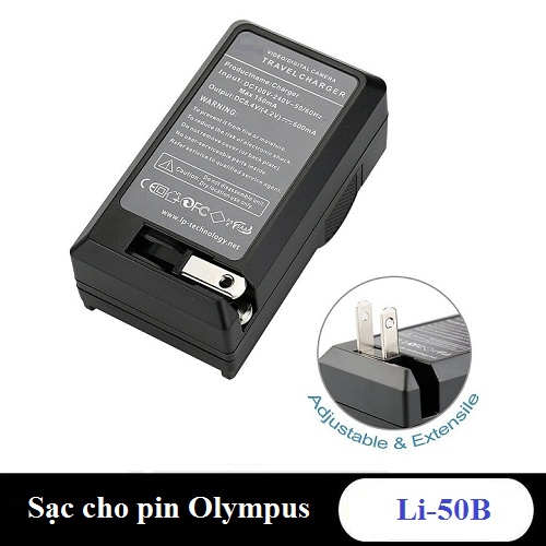 Mua Sạc cho pin Olympus Li-50B giá rẻ tại hiphukien.com